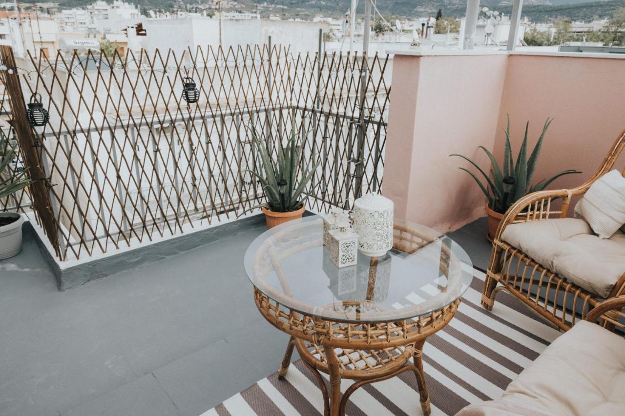 ヴォロスBohemian Loft With View!アパートメント エクステリア 写真